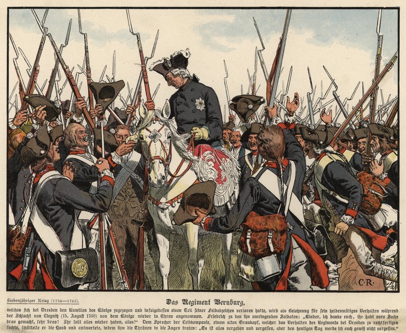 The Bernburg Regiment by Carl Röchling