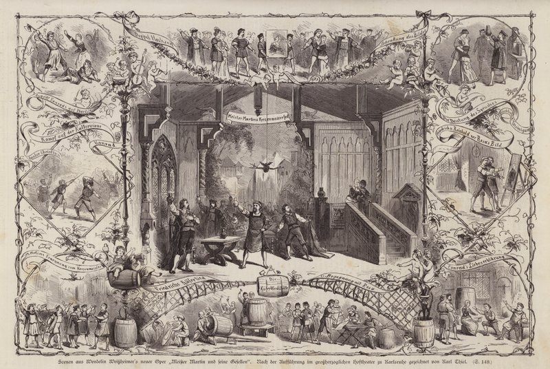 Scenes from German composer Wendelin Weissheimer
