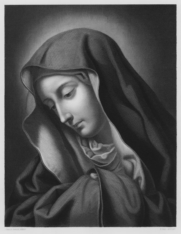 The Madonna by Carlo (after) Dolci