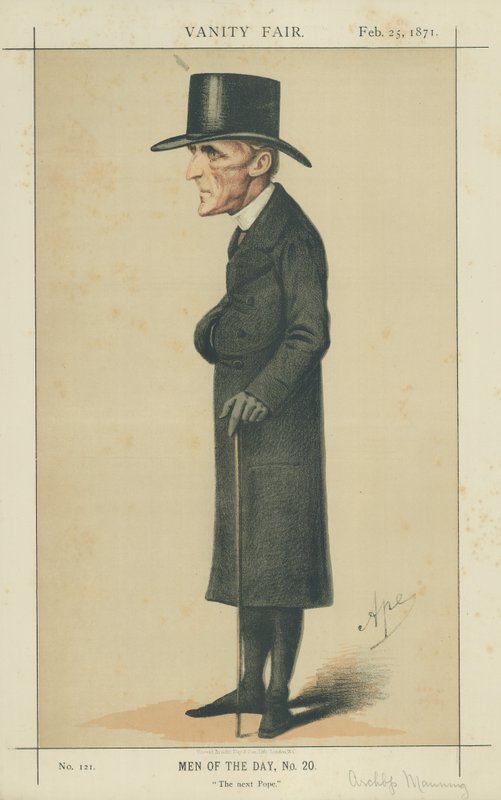 Archbishop H E Manning by Carlo Pellegrini