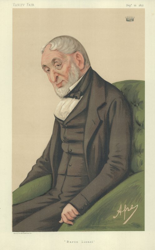 Lionel Nathan de Rothschild by Carlo Pellegrini