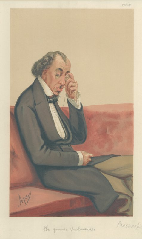 Benjamin Disraeli, the Earl of Beaconsfield by Carlo Pellegrini