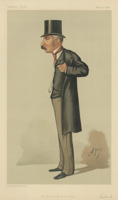 Captain John Colomb by Carlo Pellegrini