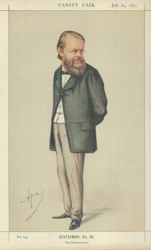 Mr Edward Miall by Carlo Pellegrini