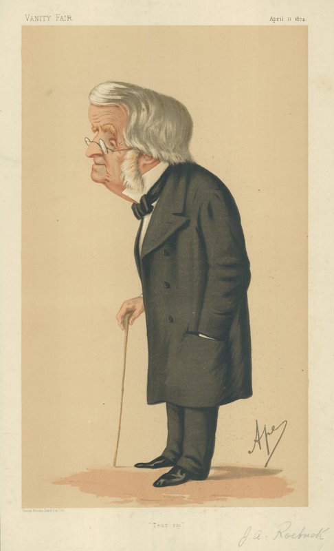 Mr John Arthur Roebuck by Carlo Pellegrini
