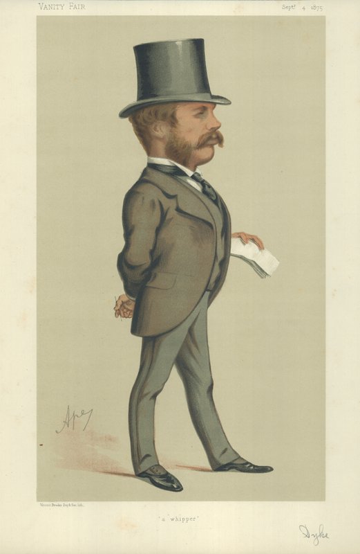 Mr William Hart Dyke by Carlo Pellegrini