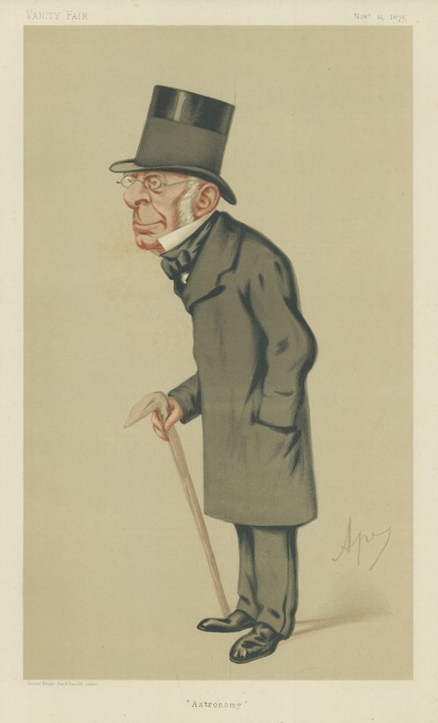 Sir George Biddell Airy by Carlo Pellegrini