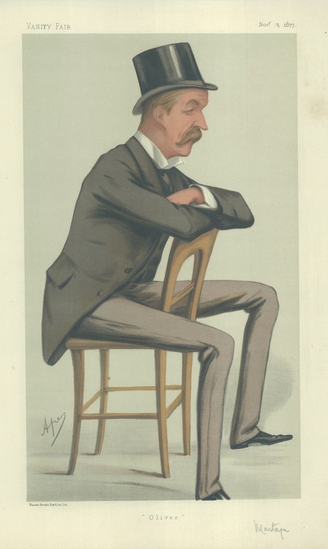 The Hon Oliver George Paulett Montagu by Carlo Pellegrini