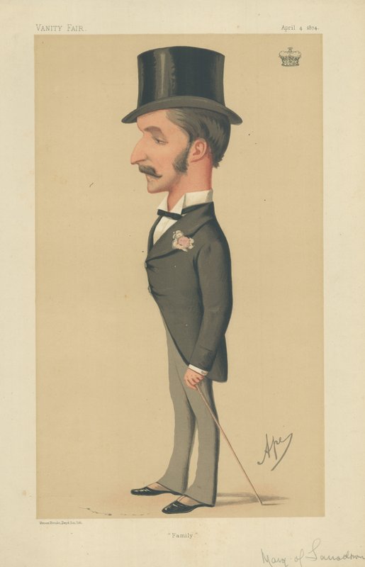 The Marquis of Lansdowne by Carlo Pellegrini