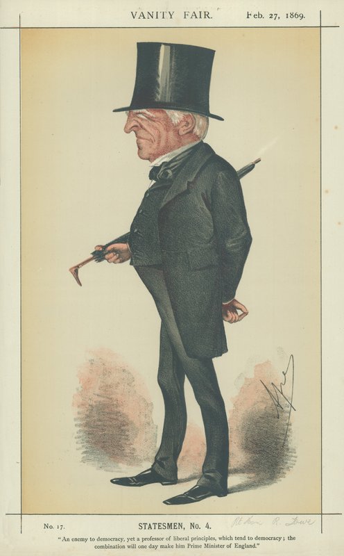 The Right Hon Robert Lowe by Carlo Pellegrini