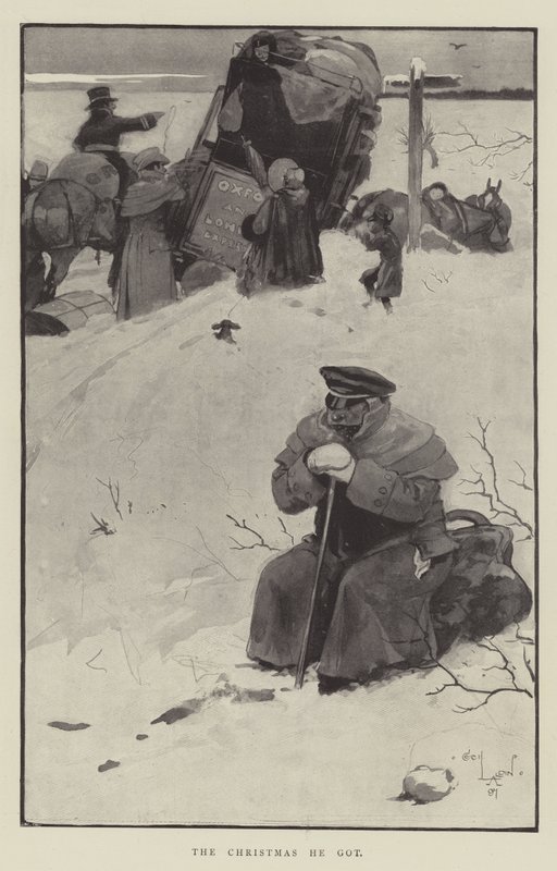 The Christmas He Got by Cecil Charles Windsor Aldin