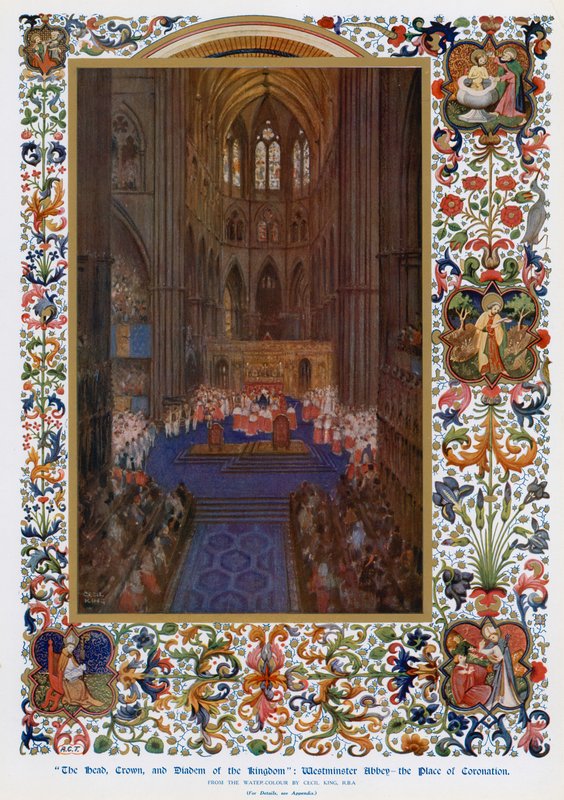 Westminster Abbey, The Place of Coronation by Cecil King