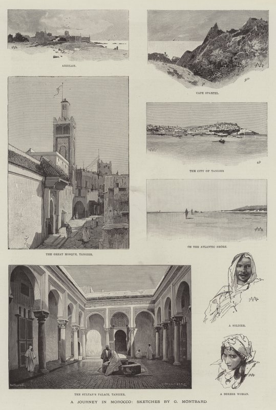 A Journey in Morocco by Charles Auguste Loye