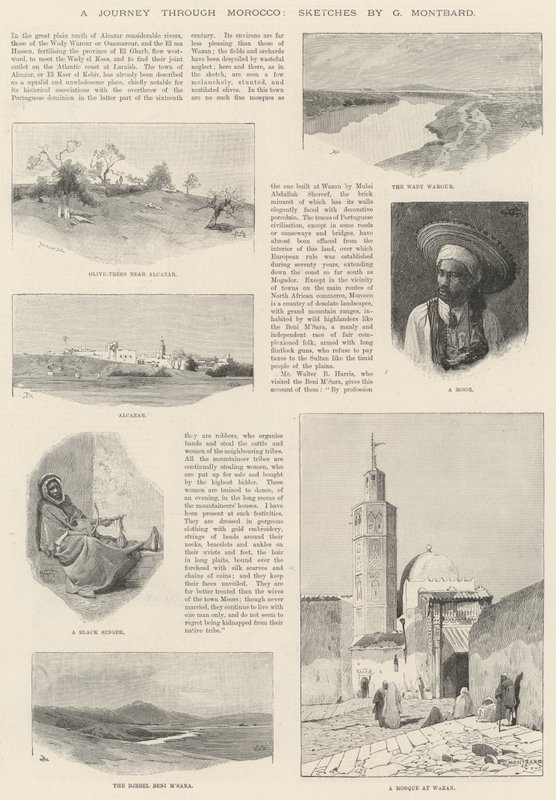 A Journey through Morocco by Charles Auguste Loye