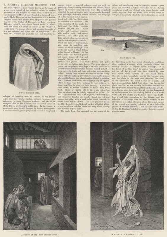 A Journey through Morocco, Fez by Charles Auguste Loye