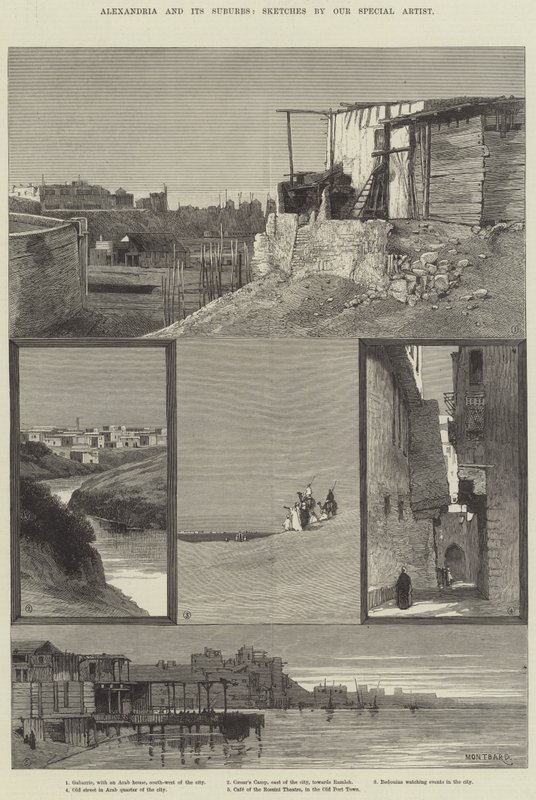 Alexandria and Its Suburbs by Charles Auguste Loye