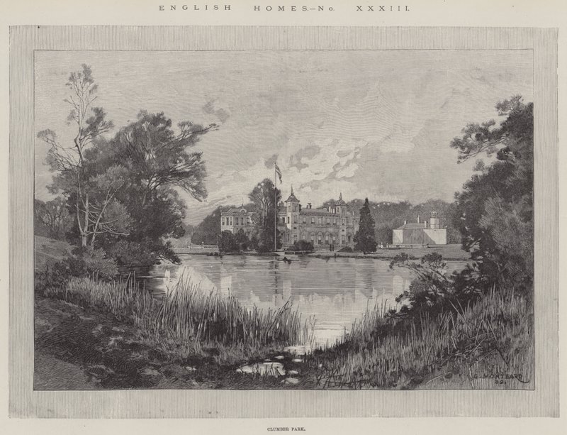 Clumber Park by Charles Auguste Loye