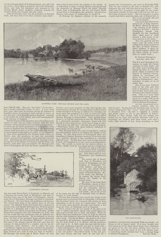 Eastwell Park by Charles Auguste Loye