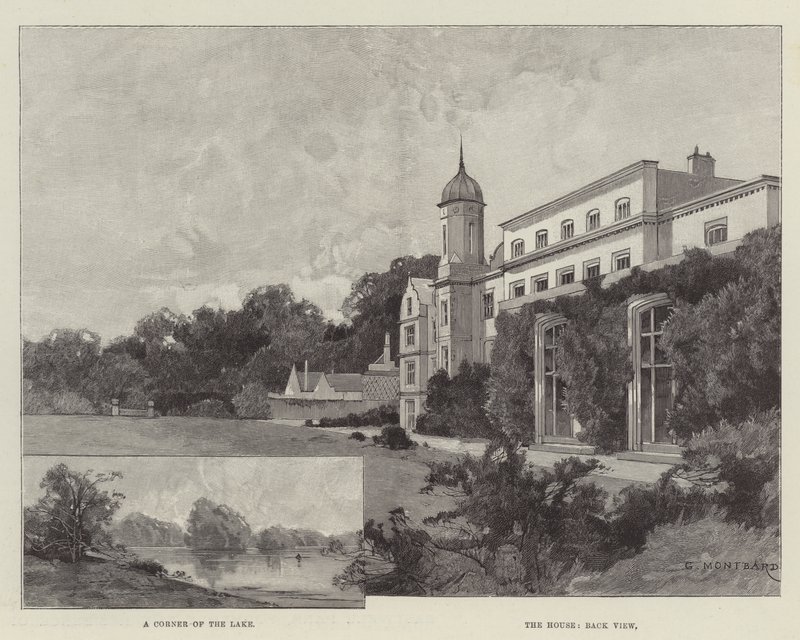 Eastwell Park by Charles Auguste Loye