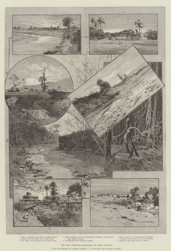 The Chin Frontier Expedition in Upper Burmah by Charles Auguste Loye