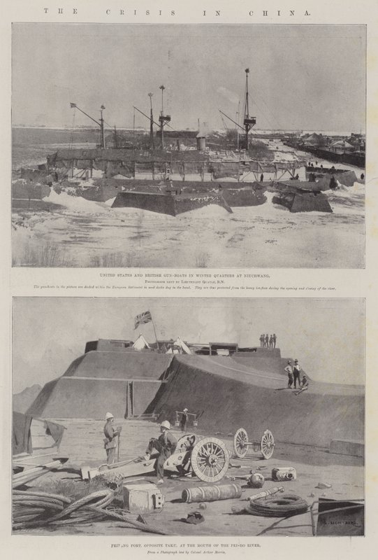 The Crisis in China by Charles Auguste Loye