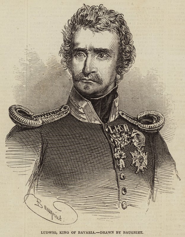 Ludwig, King of Bavaria by Charles Baugniet