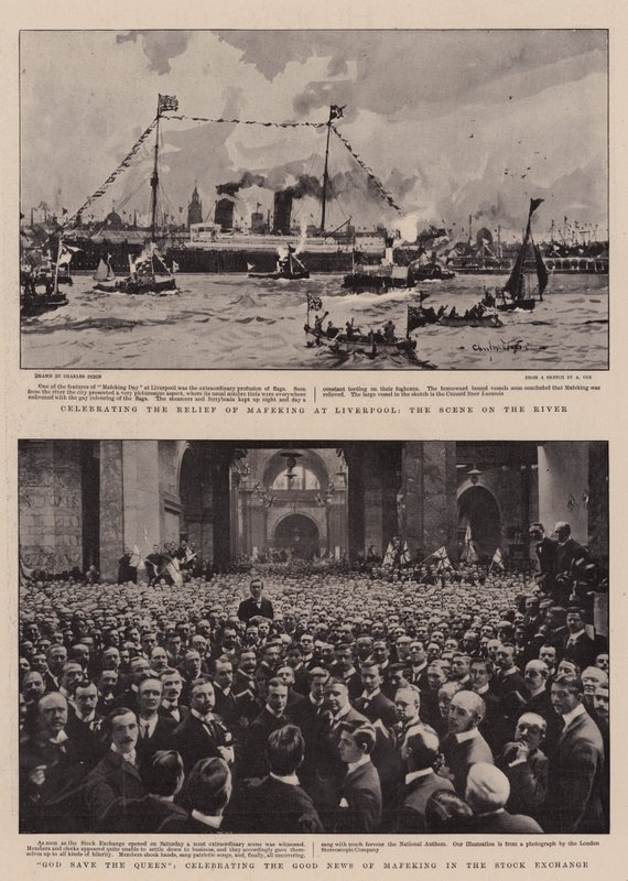 The Relief of Mafeking by Charles Edward Dixon