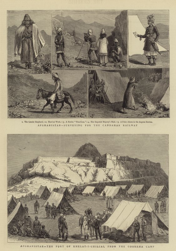 Afghanistan by Charles Edwin Fripp