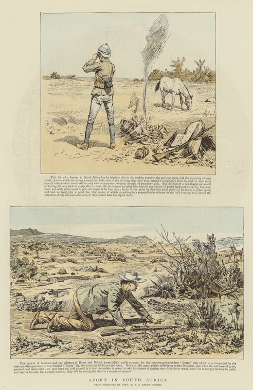 Sport in South Africa by Charles Edwin Fripp