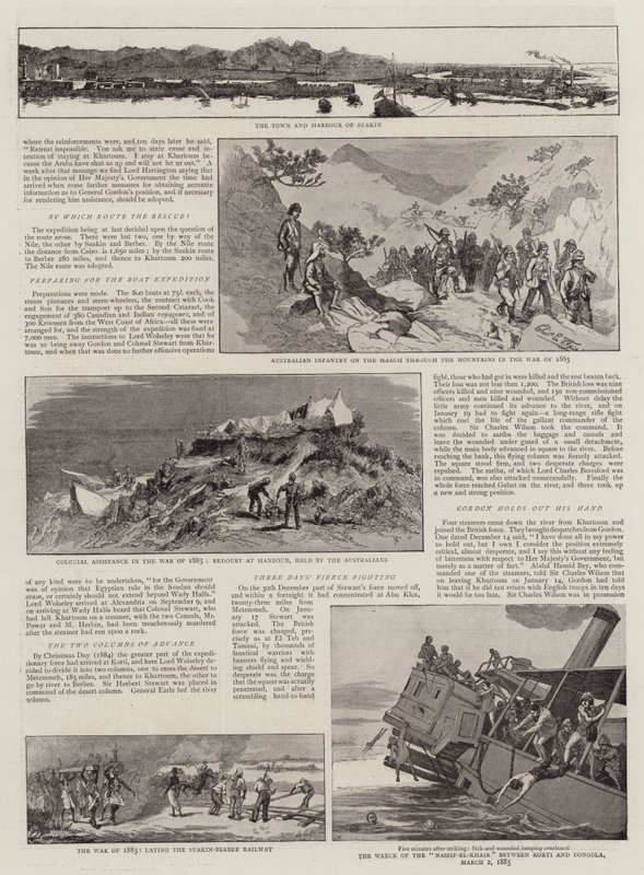 The British in Egypt by Charles Edwin Fripp