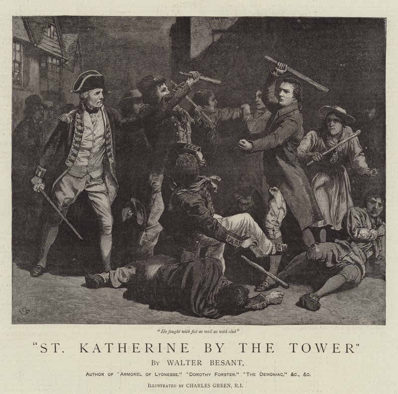 St Katherine by the Tower by Charles Green