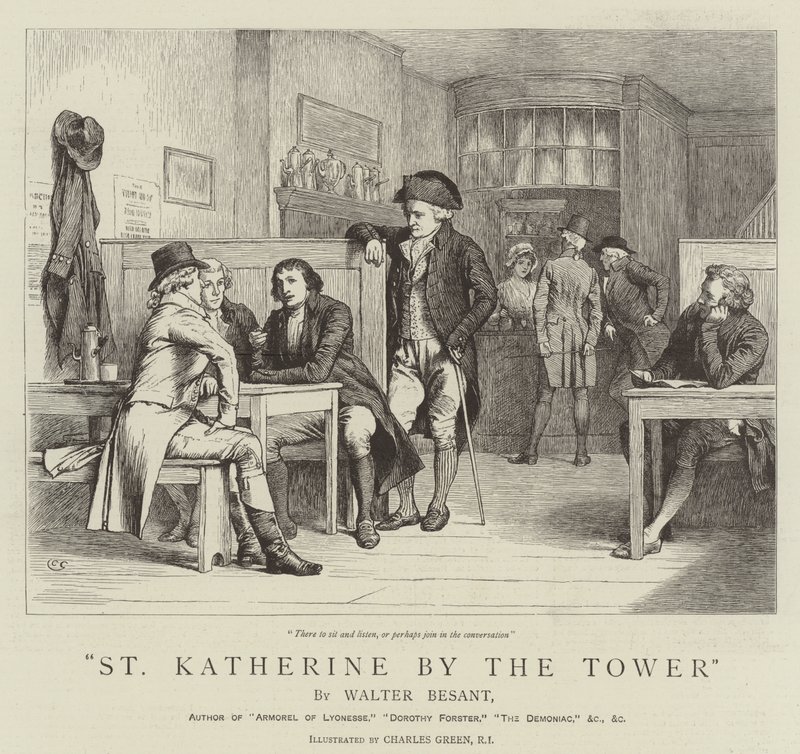 St Katherine by the Tower by Charles Green