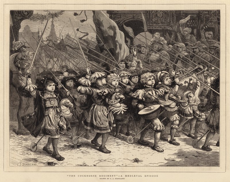 The Cockhorse Regiment, a Mediaeval Episode by Charles J. Staniland