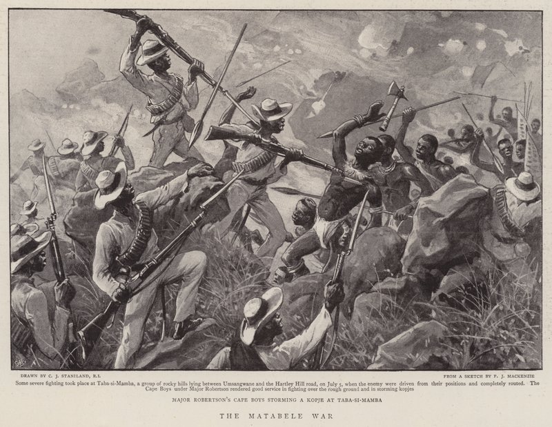 The Matabele War by Charles J. Staniland
