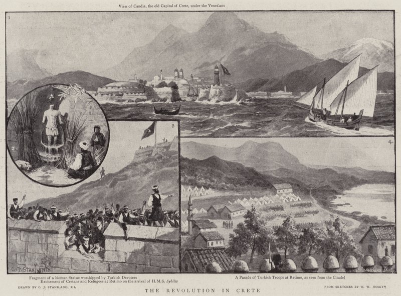 The Revolution in Crete by Charles J. Staniland