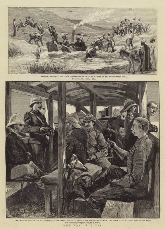 The War in Egypt by Charles J. Staniland