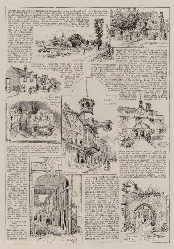 To Portsmouth with Nicholas Nickleby and Smike by Charles J. Staniland