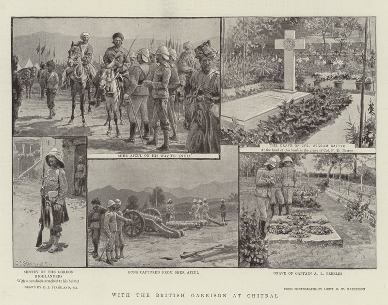 With the British Garrison at Chitral by Charles J. Staniland
