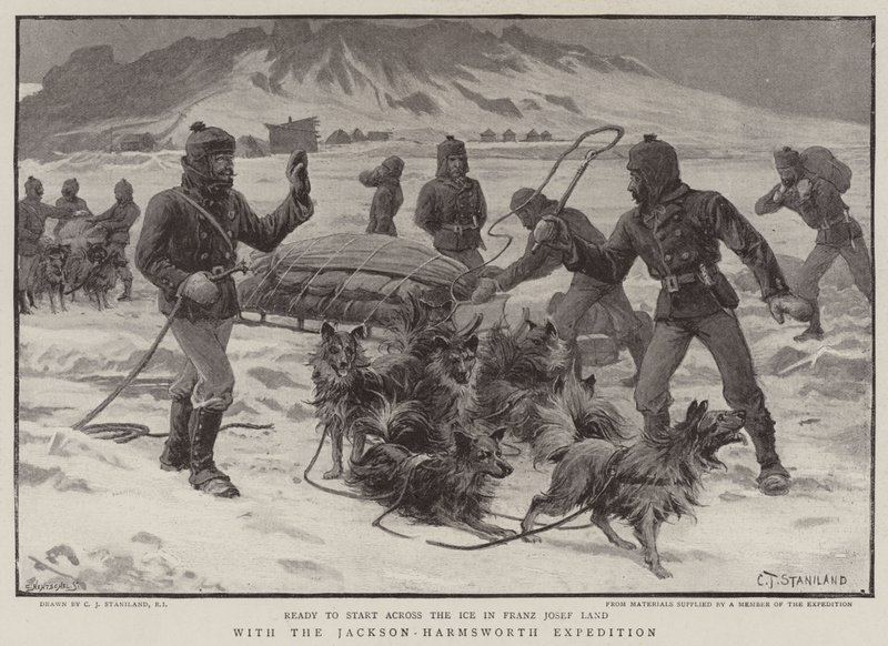 With the Jackson-Harmsworth Expedition by Charles J. Staniland