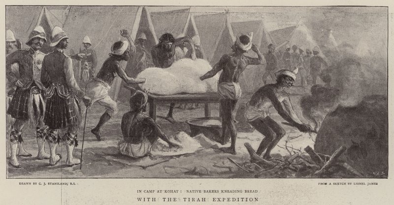 With the Tirah Expedition by Charles J. Staniland