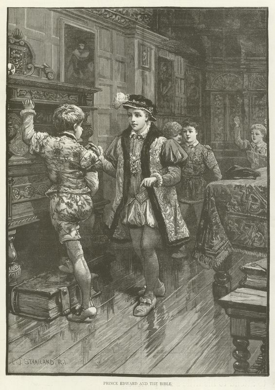 Prince Edward and the Bible by Charles James Richardson