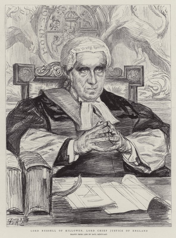 Lord Russell of Killowen, Lord Chief Justice of England by Charles Paul Renouard
