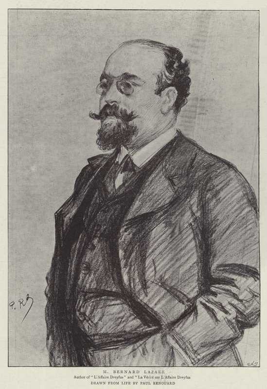 M Bernard Lazare by Charles Paul Renouard