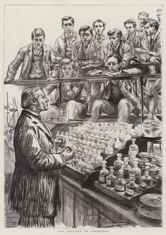 Medical Students at Work by Charles Paul Renouard