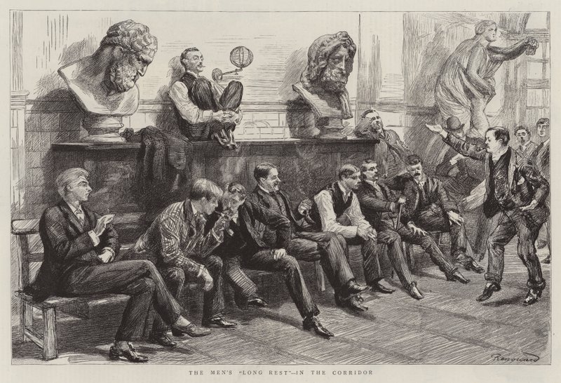 Schools of the Royal Academy by Charles Paul Renouard