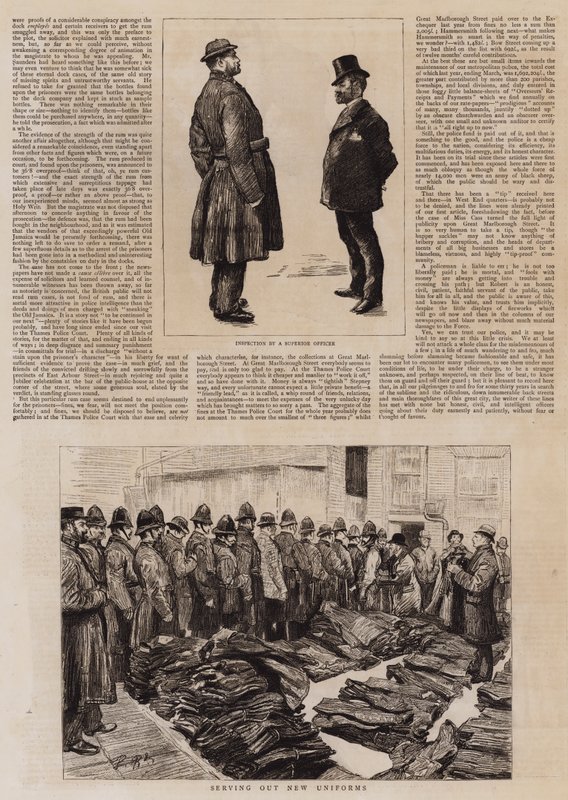 Sketches at the London Police-Courts by Charles Paul Renouard