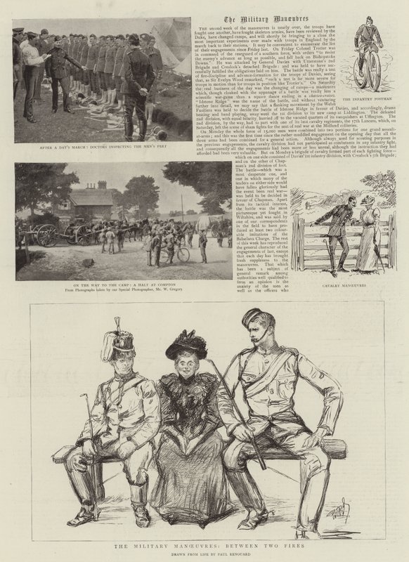 The Military Manoeuvres by Charles Paul Renouard