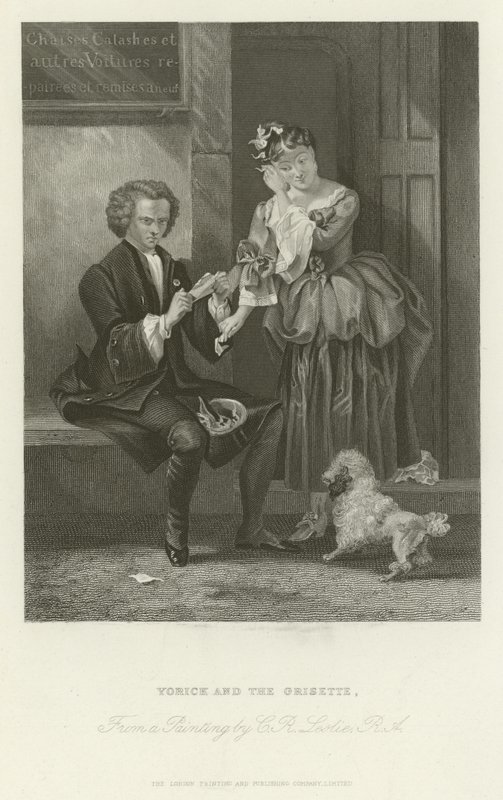 Yorick and the Grisette by Charles Robert Leslie