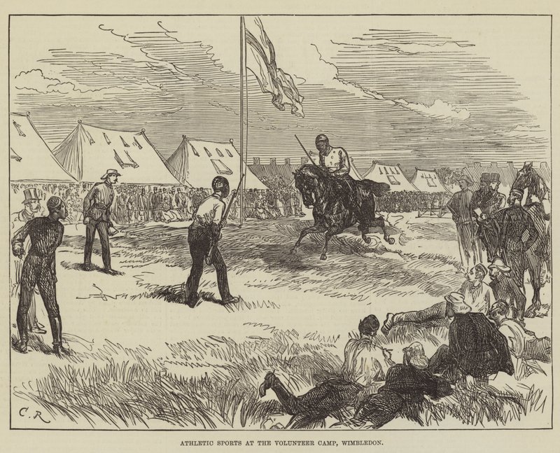 Athletic Sports at the Volunteer Camp, Wimbledon by Sir John Charles Robinson
