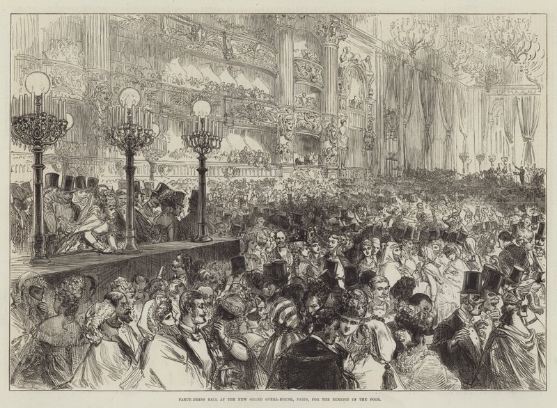 Fancy-Dress Ball at the New Grand Opera-House, Paris, for the Benefit of the Poor by Sir John Charles Robinson